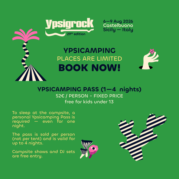 Ypsicamping Pass 2026 (adult ticket 13+ yrs)