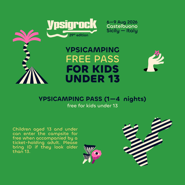 KID Ypsicamping Pass 2026 (free ticket 0-13 yrs)