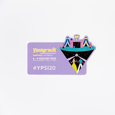 Sticker - Adesivo #Ypsi20 [Ypsi Globe]
